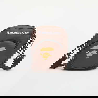 Чанта през рамо BAPE Ape Head Mini Bag Кафяво | 001SGL301006MBRW, 0