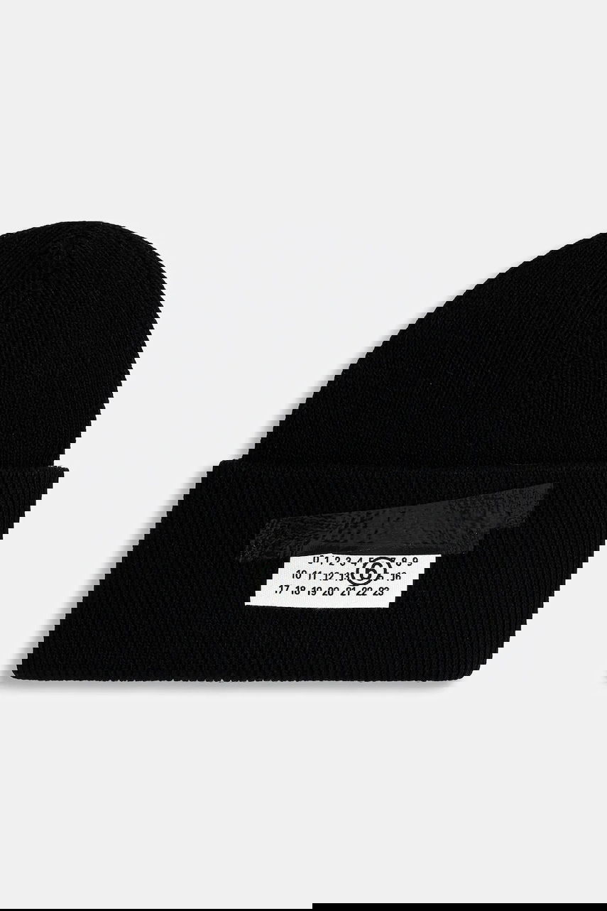 Шапка Maison Margiela MM6 Maison Margiela Wool Beanie Черно | SH2TB0003.M13168.900S, 0