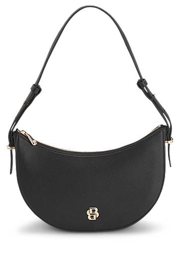 Дамска чанта BOSS Crossbody Bag with Double B Monogram Черно | 50547705, 0