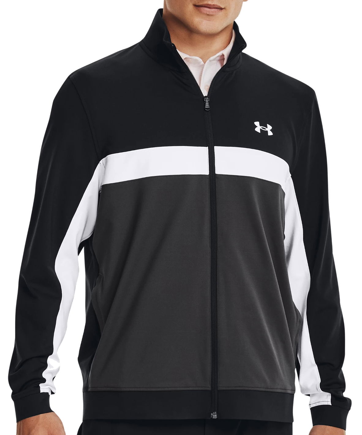 Суитчър Under Armour Colorblock Full Zip Track Jacket Черно | 1370123-001, 0