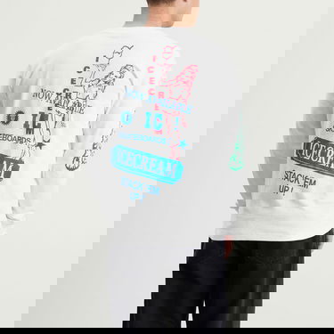 Тениска BBC IceCream Multi Graphic Long Sleeve T-Shirt, Size Large Бяло | IC25355-WHT, 3