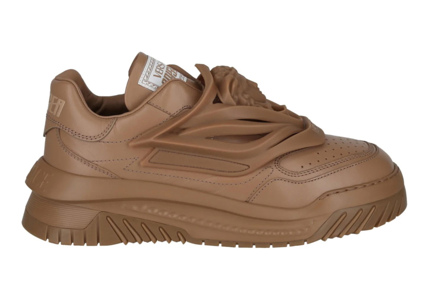 Кецове и обувки Versace Odissea Sneaker Honey Кафяво | 1004524 1A0318 1N760, 0