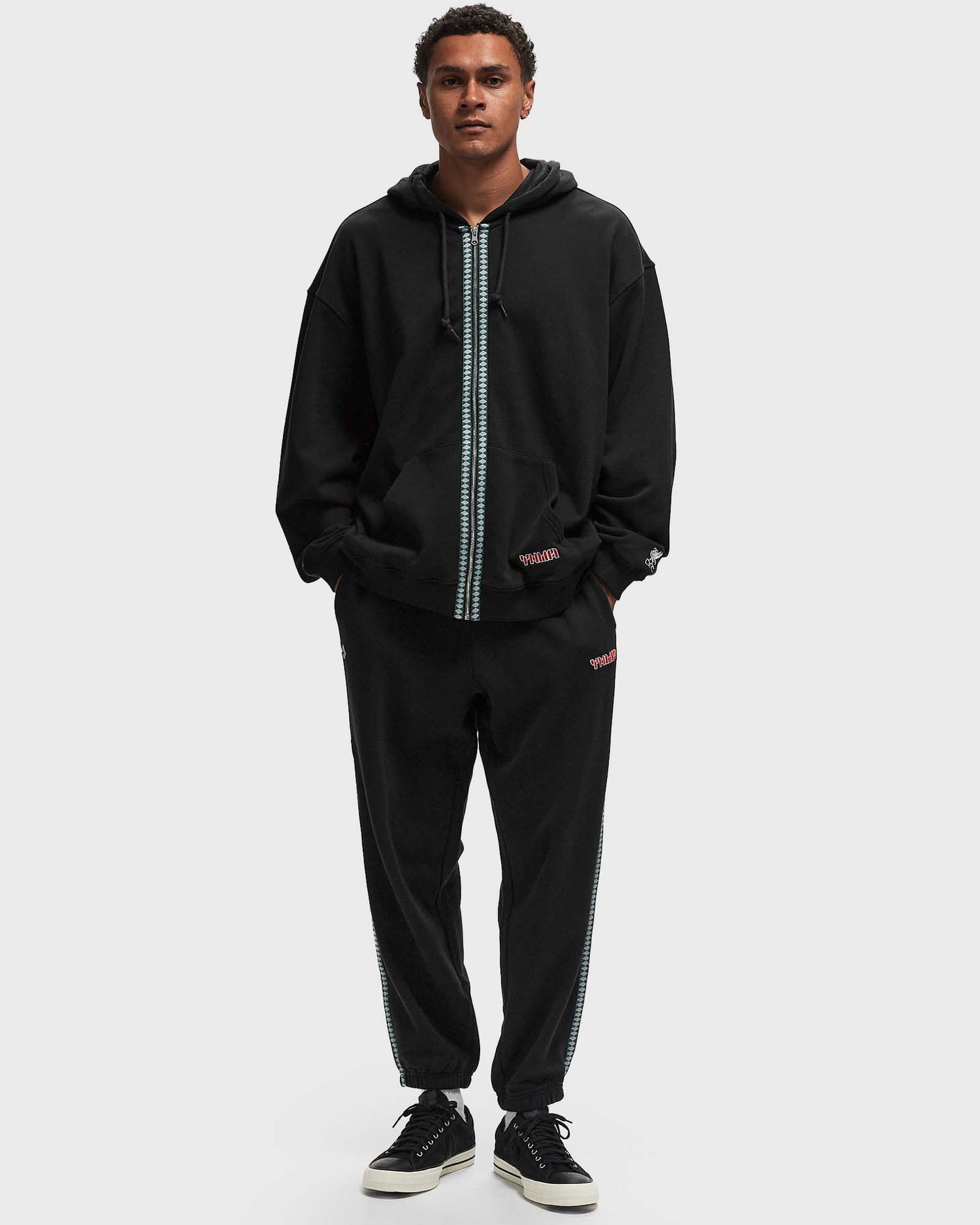 Спортни панталони Converse X LFC Liver Bird Fleece Pant Черно | 10026945-A01, 1