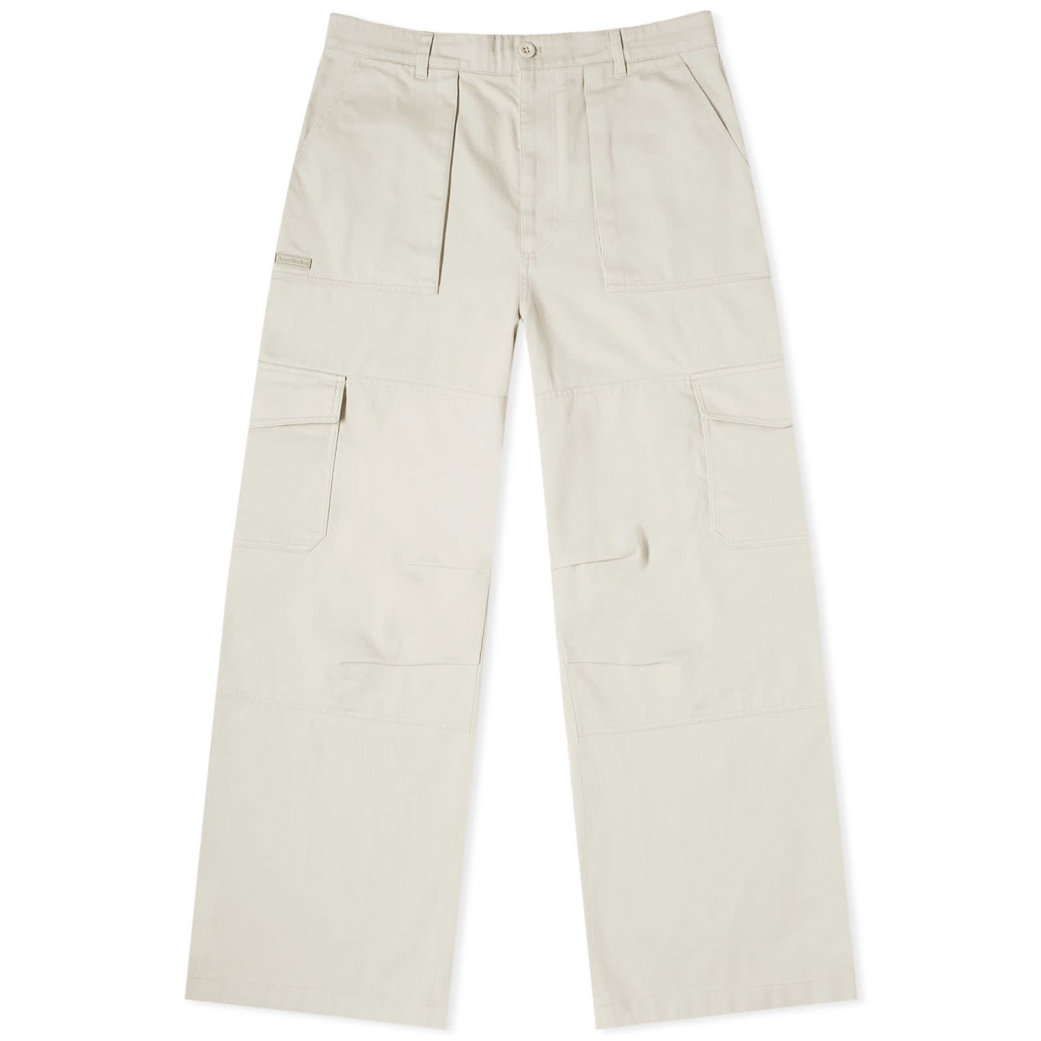 Панталони Acne Studios Patsony Twill Cargo Trousers Бяло | BK0589-AEF, 0