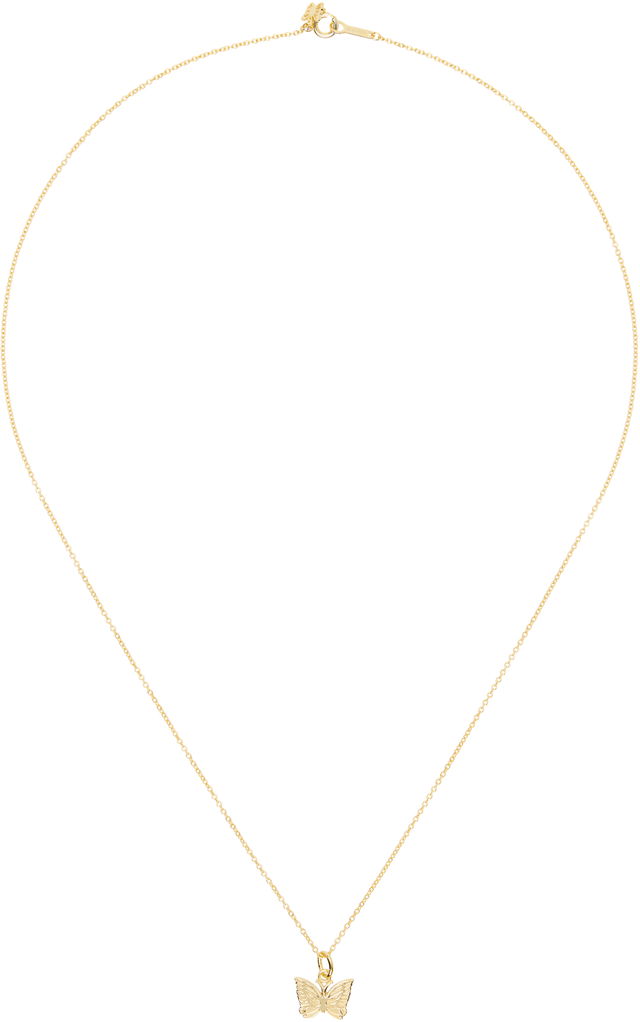 NEEDLES C-Papillon Butterfly Pendant Necklace