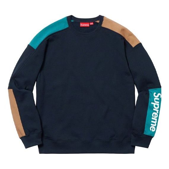 Пуловер Supreme Supreme Formula Crewneck Sweatshirt Тъмно синьо | SUP-SS19-002