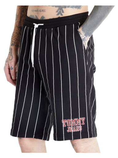 Oversized Pinstripe Shorts