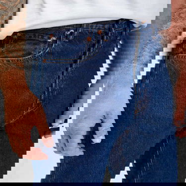 Дънки GAP Original Straight Jeans Тъмно синьо | 413512-00, 2