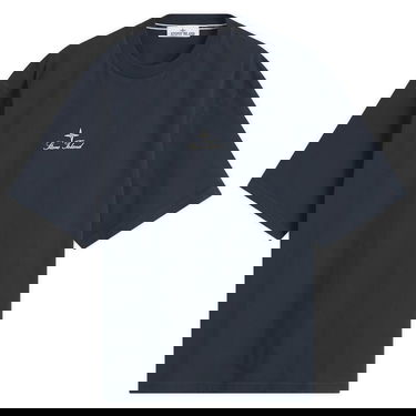 Тениска Stone Island Multiaxial Sashiro Embroidery T-Shirt Тъмно синьо | K2S152100021-V0020, 0