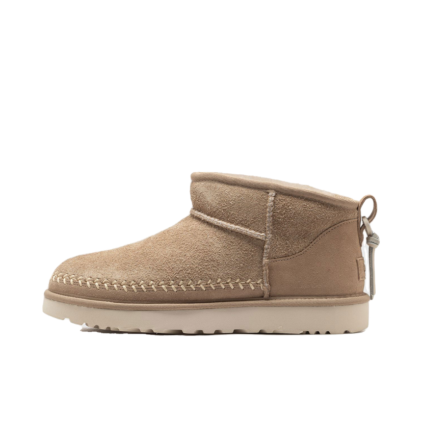Кецове и обувки UGG Classic Ultra Mini Biarritz Boots Бежово | 1171538-MDSD