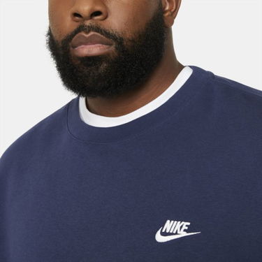 Суитчър Nike Sportswear Club Sweatshirt Тъмно синьо | bv2662-410, 3