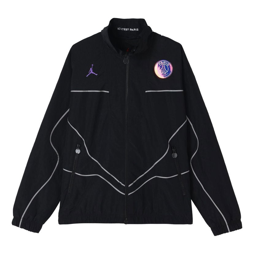 Ветровка Jordan Jordan Paris Saint-Germain Logo Jacket Черно | CZ0787-010