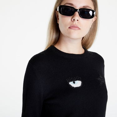 Пуловер Chiara Ferragni Eyestar Knit Черно | 73CBFM22CMA10899, 3