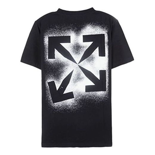 Тениска Off-White Splash Ink Arrow T-Shirt Черно | OMAA038E20JER0031001, 0