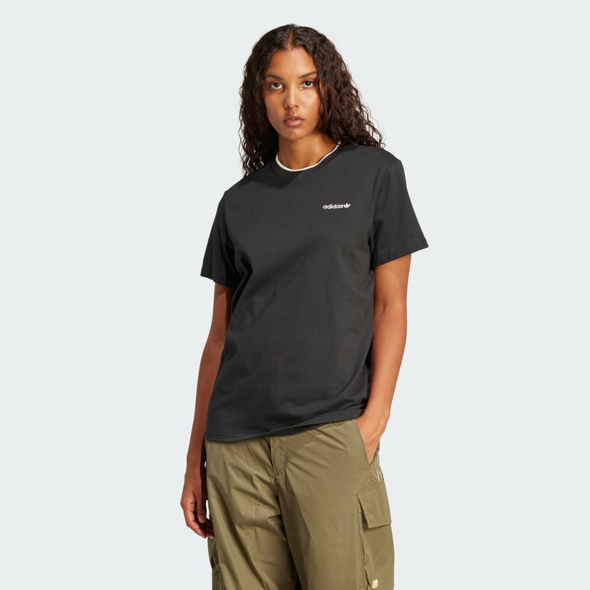 Тениска adidas Performance Loose 3-Stripes Graphic T-Shirt Черно | JD1805