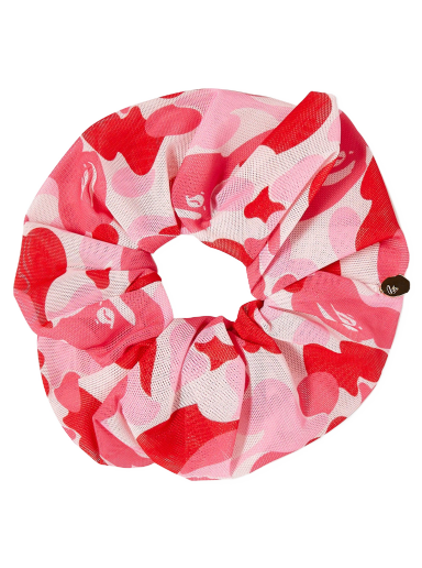 Шал BAPE ABC Camo Scrunchie Pink Розово | 001GDJ302005L-PNK