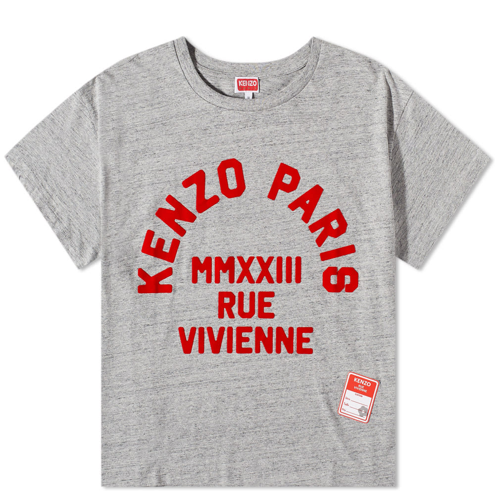Тениска KENZO PARIS Rue Vivienne 80'S Tee Сиво | FD55TS4594SC-94B, 0