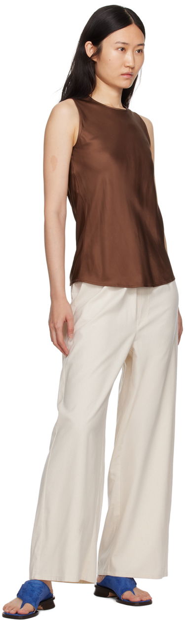 Потник Baserange Silk Tank Top Кафяво | TODYT-VI-SP24, 3