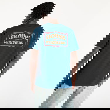 Тениска Horsefeathers Horsefeathers Summit T-Shirt Синьо | SM1386C, 2