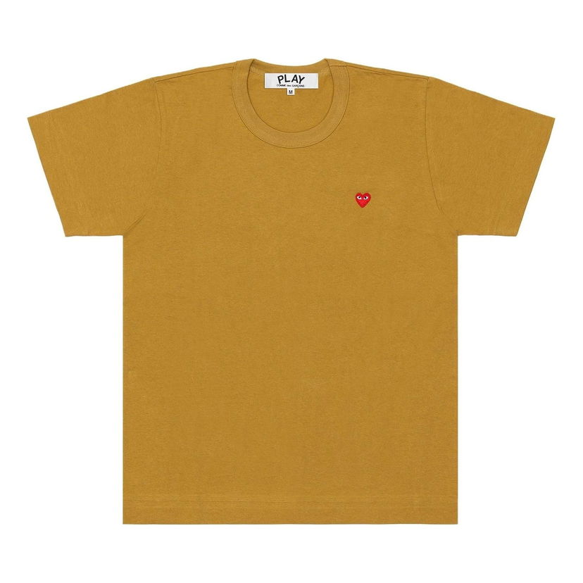 Тениска Comme des Garçons Small Emblem T-Shirt Жълто | AZ-T314-051-5