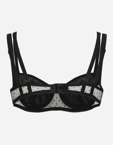 Сутиен Dolce & Gabbana Dolce & Gabbana Lace Underwire Bra Черно | O1C59TONO73N0000, 3