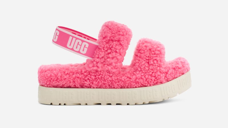 Кецове и обувки UGG ® Oh Fluffita Slide for Розово | 1120876-PKRS, 0