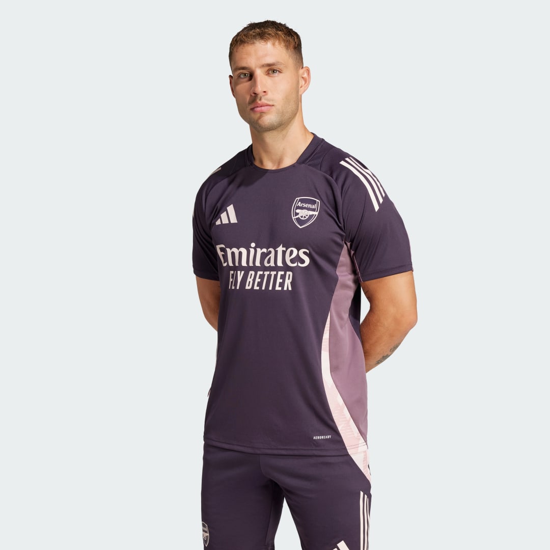 Тениска adidas Performance Arsenal Tiro 24 Training Jersey Лилаво | JF2915, 0