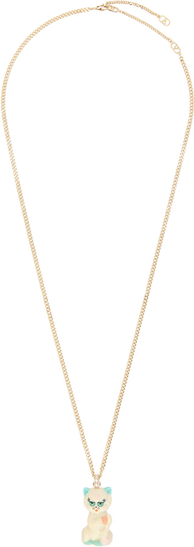 Valentino Garavani 'Le Chat De La Maison' Cat Pendant Necklace