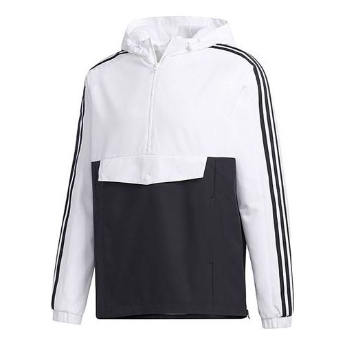 Ветровка adidas Originals Windproof Casual Hooded Jacket Бяло | GJ8951