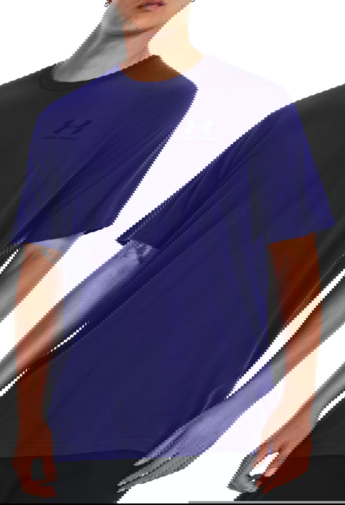 Тениска Under Armour Sportstyle Tee Тъмно синьо | 1326799-468, 0