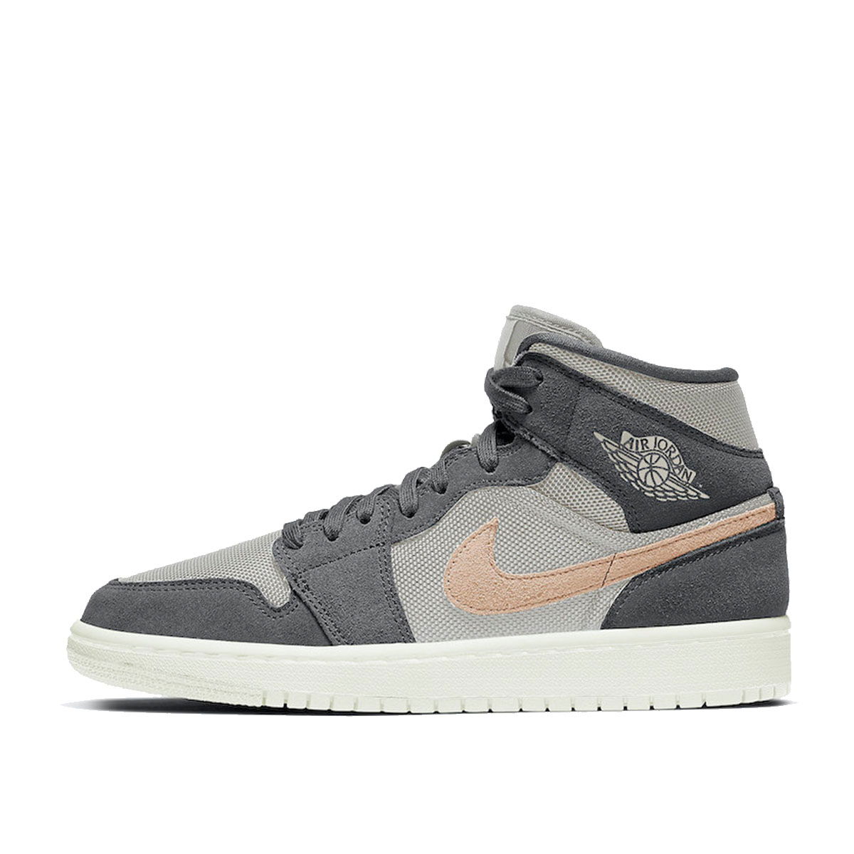 Кецове и обувки Jordan Air Jordan 1 Mid "Iron Grey Onyx" W Сиво | BQ6472-020, 1