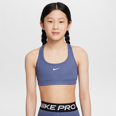 Сутиен Nike Nike Swoosh Sports Bra Синьо | FJ7161-491, 2