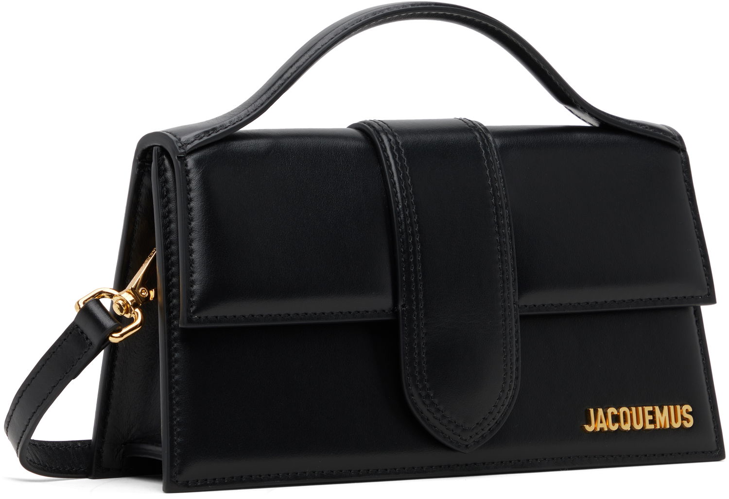 Дамска чанта Jacquemus Les Classiques 'The large Bambino' Bag Черно | 21HBAW00007BC01C01, 1
