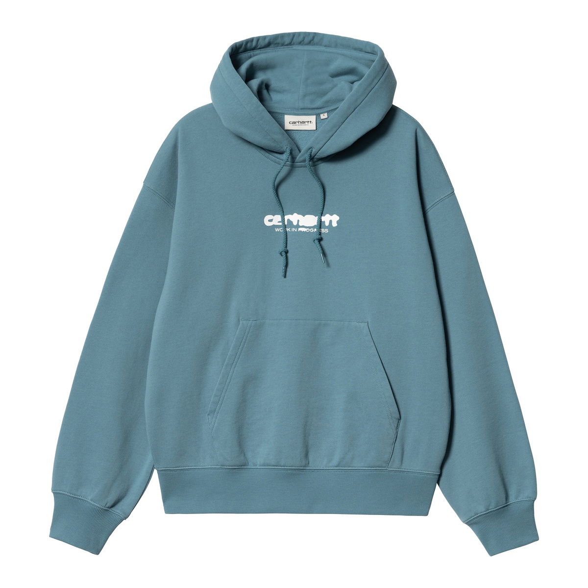 Суитчър Carhartt WIP Ink Bleed Hoodie Тюркоазено | I032926_20E_06, 0