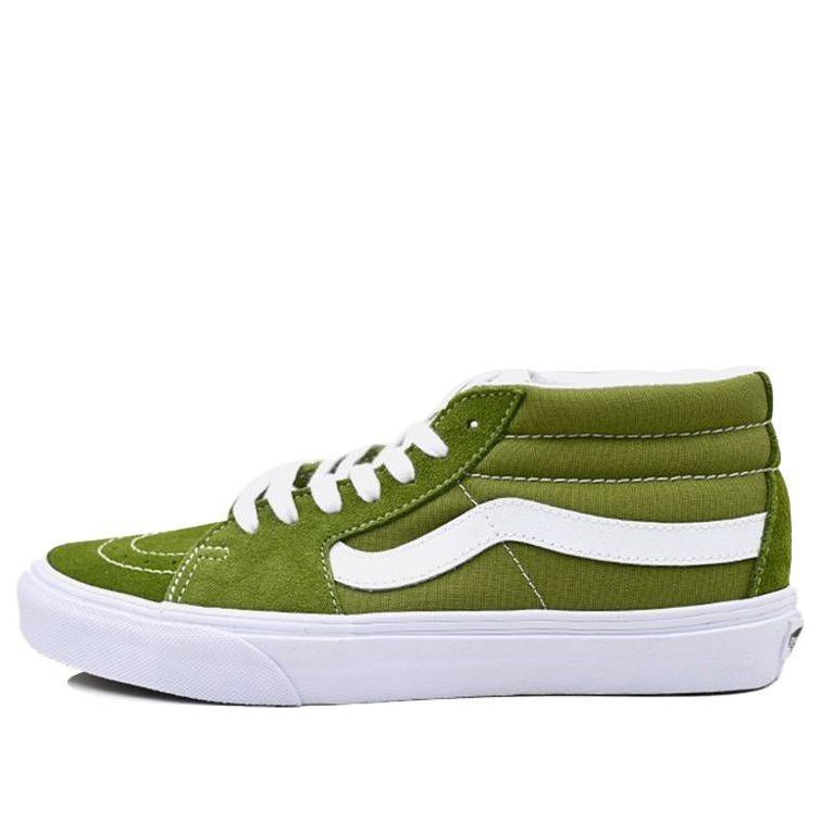 Кецове и обувки Vans Sk8 Mid Зелено | VN0A3WM3609