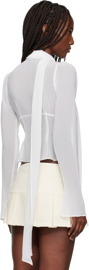 Риза GUIZIO Ara Long Sleeve Blouse Бяло | H25126W096, 2