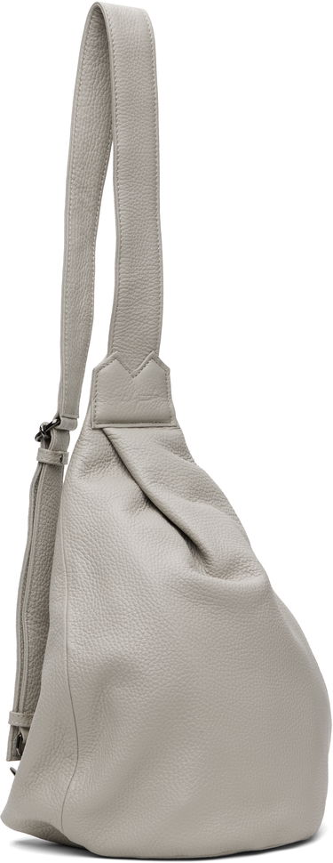 Чанта през рамо Yohji Yamamoto YOHJI YAMAMOTO Tuck Sling Small Bag Сиво | DP-I92-718, 1