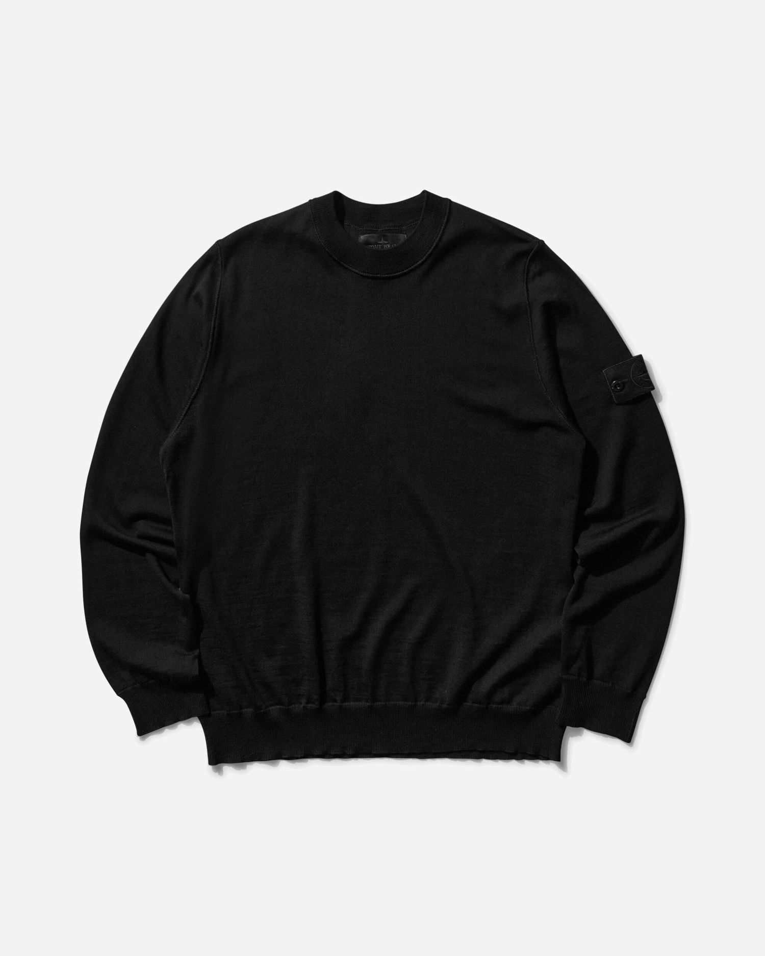 Пуловер Stone Island Ghost Pieces Light Wool Sweater Черно | K1S15-5100066-S00FC V0029, 0