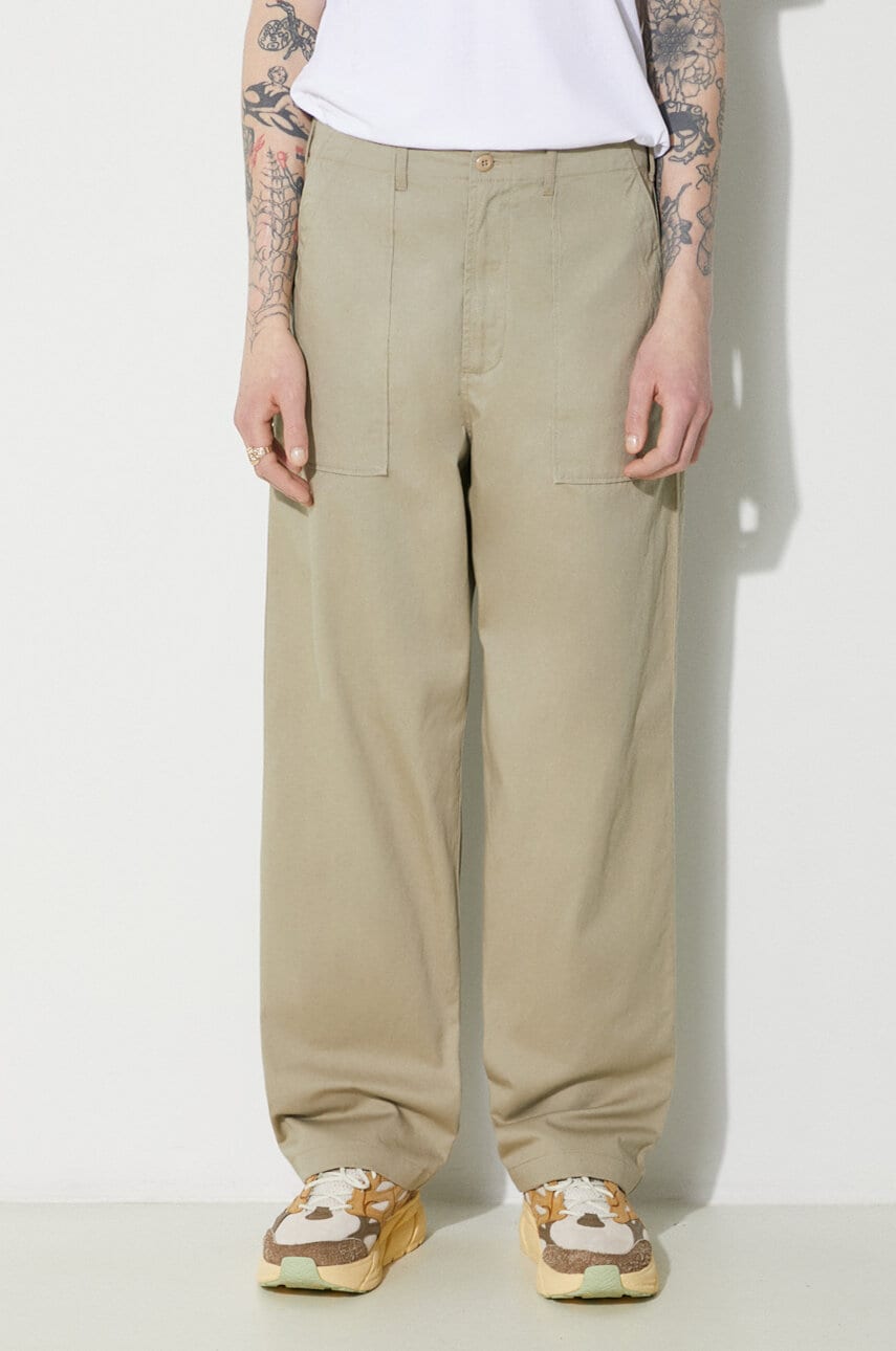 Карго панталони Universal Works Universal Works Fatigue Pant Бежово | 132.STONE, 0