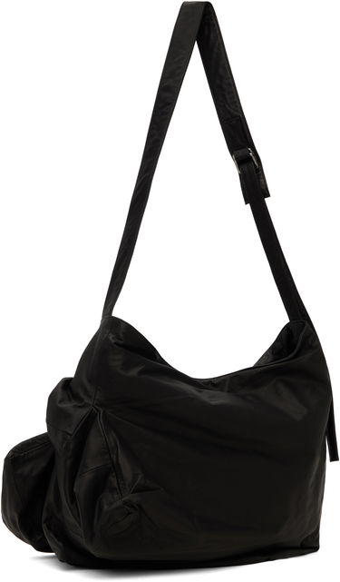 Чанта през рамо Yohji Yamamoto Yohji Yamamoto Uneven Crossbody Bag Черно | DT-I30-798, 2