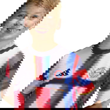 Фланелка adidas Originals FC Bayern Pre-Match 2025/26 Graphic T-Shirt Многоцветен | jz6261, 3