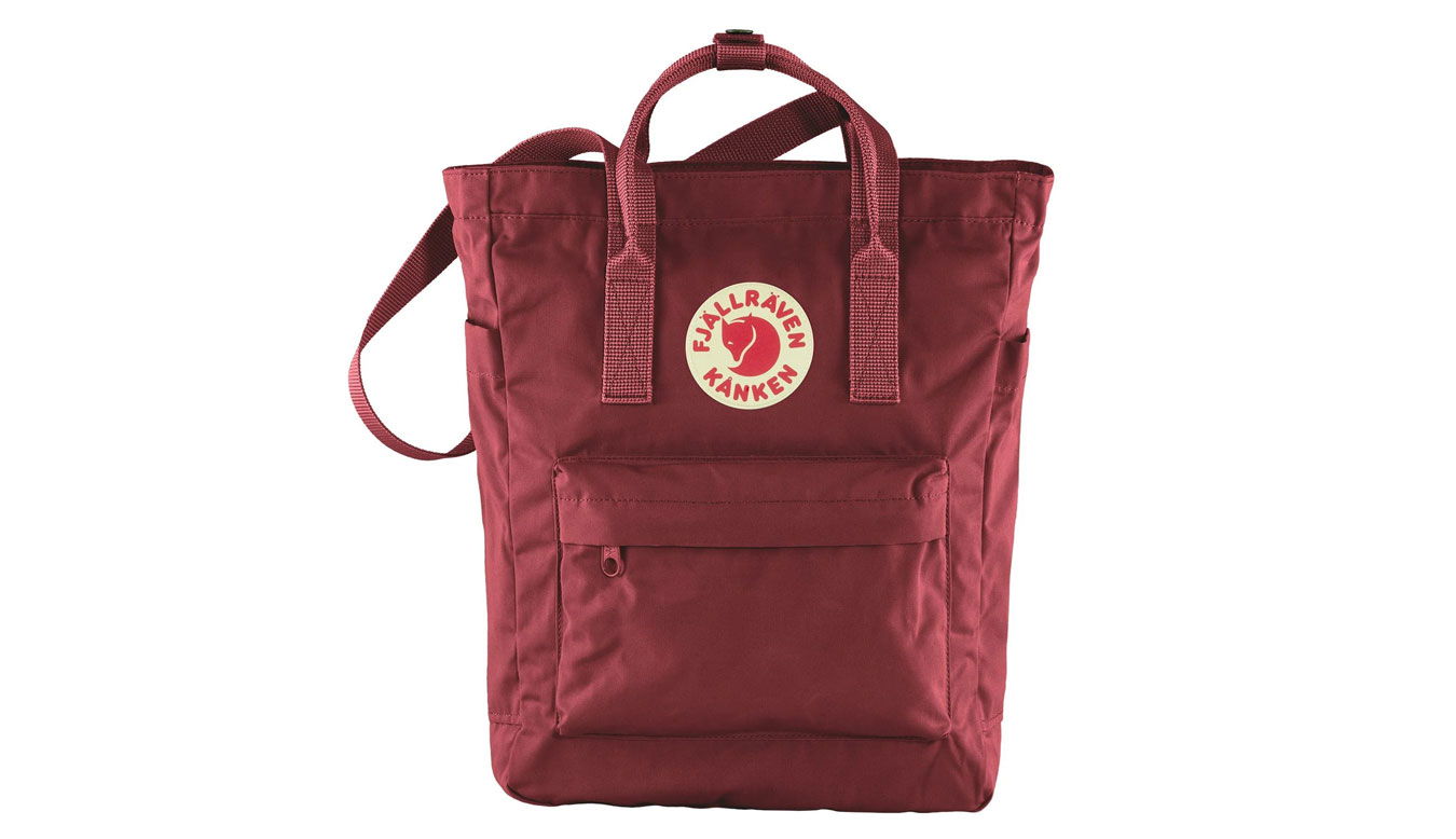Голяма пазарска чанта FJÄLLRÄVEN Kanken Totepack Бургунди | F23710-326, 0