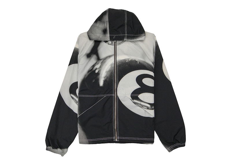 Ветровка Stüssy 8 Ball Shell Jacket Черно | 115702_GRSC