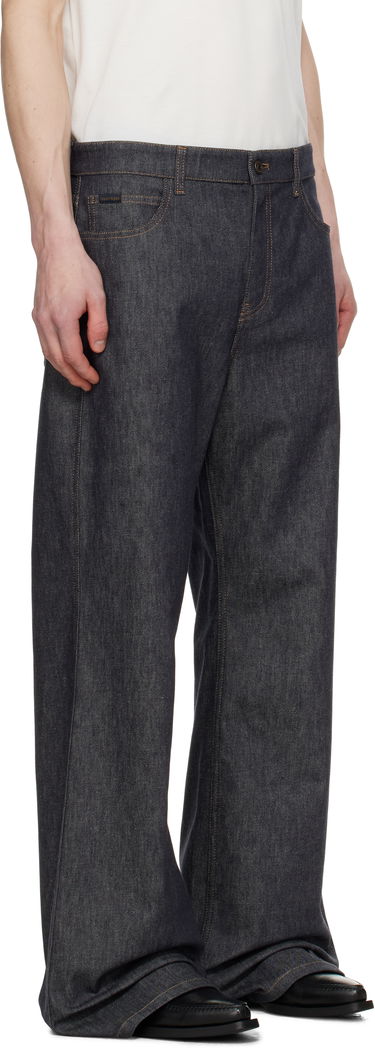 Дънки Courrèges Courrèges Hammer Baggy Jeans Синьо | 125DPA241DE0035, 1