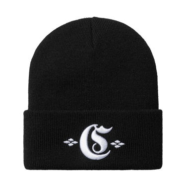 Шапка Carhartt WIP Embroidered Logo Beanie Черно | I034367_1, 0