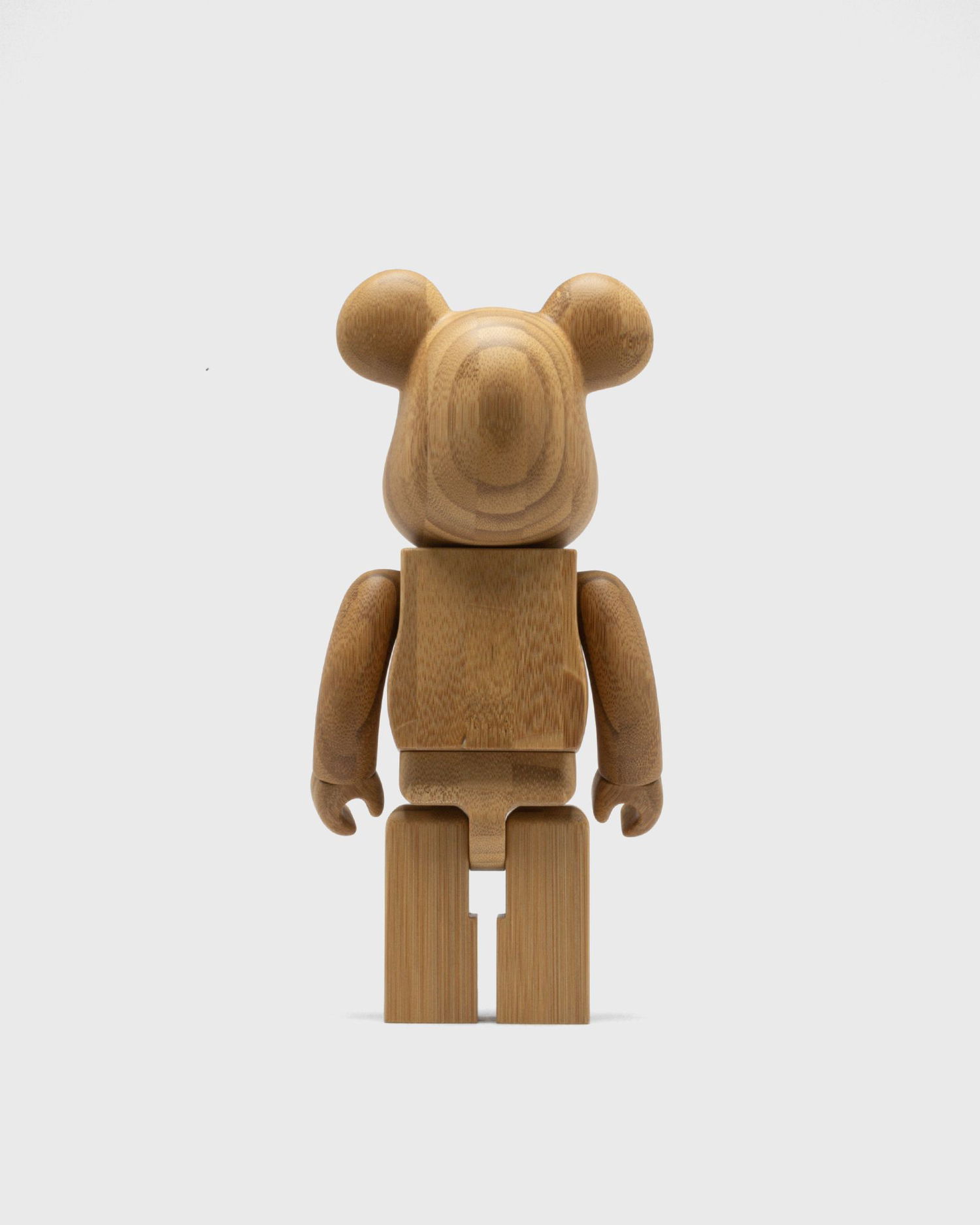 Колекционерско Medicom Toy KARIMOKU BAMBOO BEARBRICK 400% Кафяво | MED2353, 1