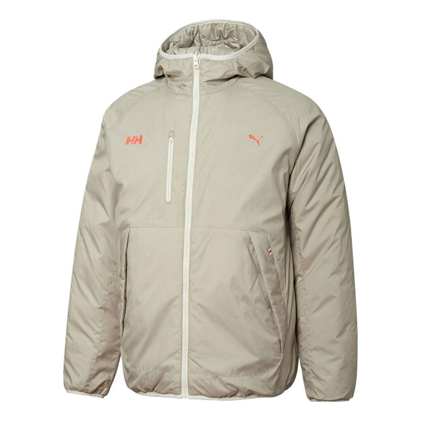 Пухо яке Puma Reversible Padded Coat by Puma x Helly Hansen Бежово | 532841-42