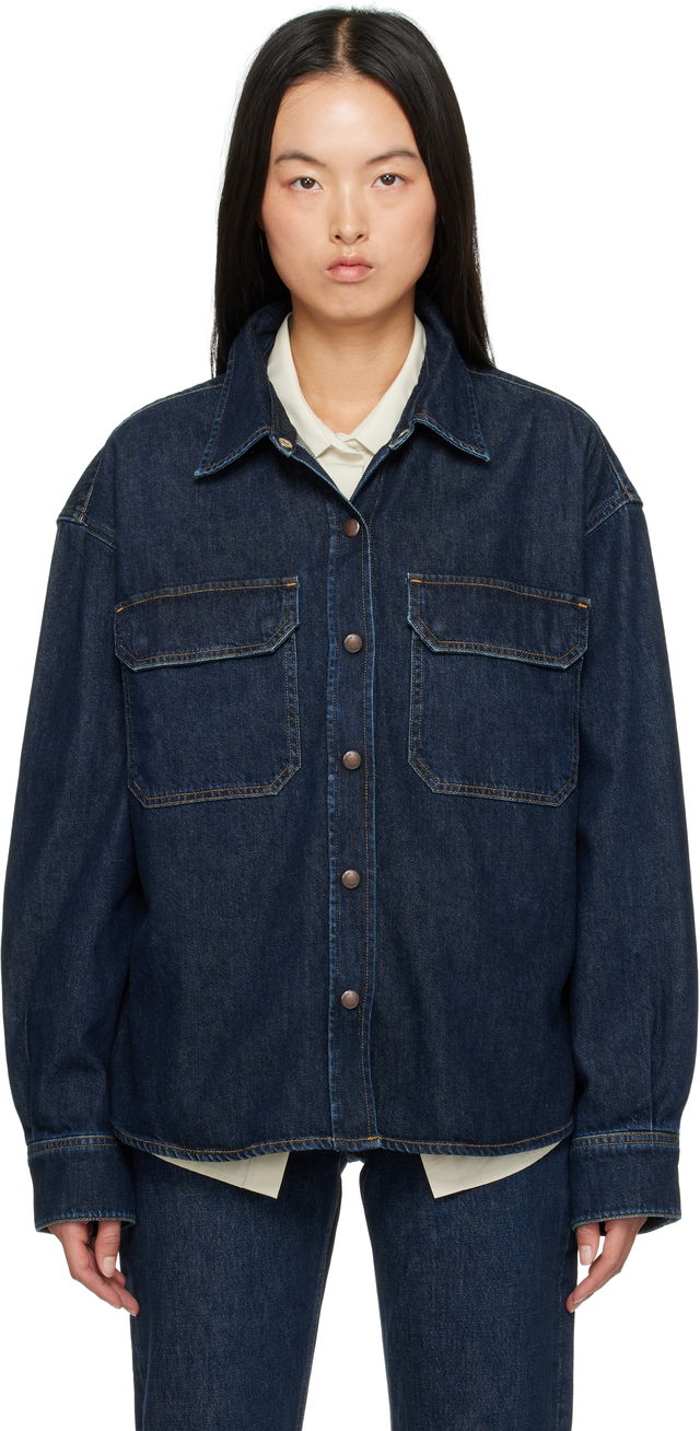 Gwen Slice Denim Shirt