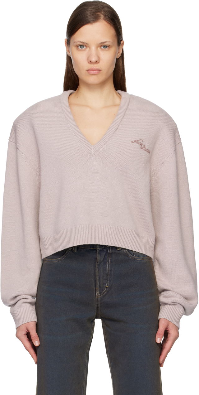 Wool V-Neck Sweater