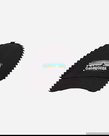 Шапка с козирка Patagonia P6 Logo LoPro Trucker Hat Черно | 38283 BLK, 2